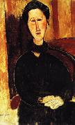 Amedeo Modigliani, Portrait of Anna ( Hanka ) Zborowska